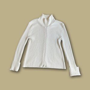 Women's White Cardigan